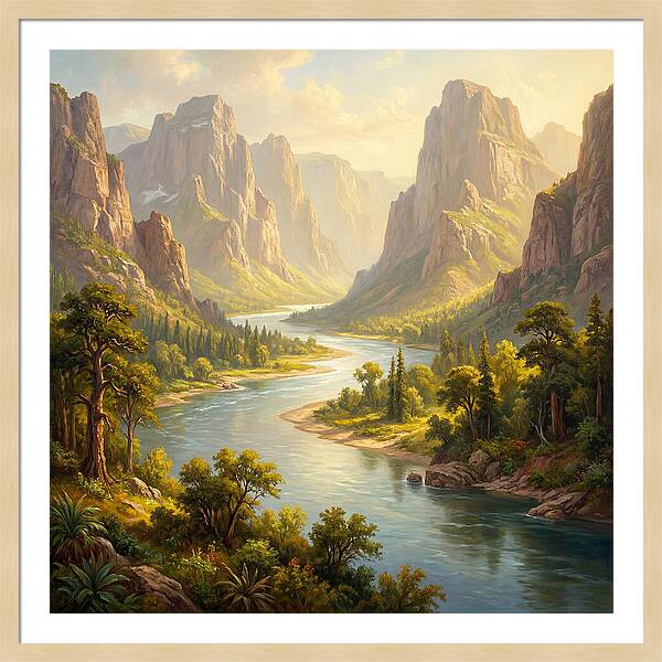 River Valley Landscape