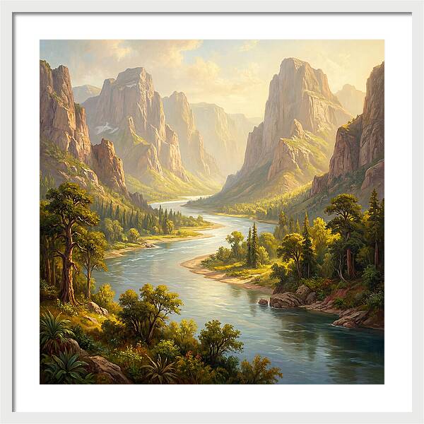 River Valley Landscape