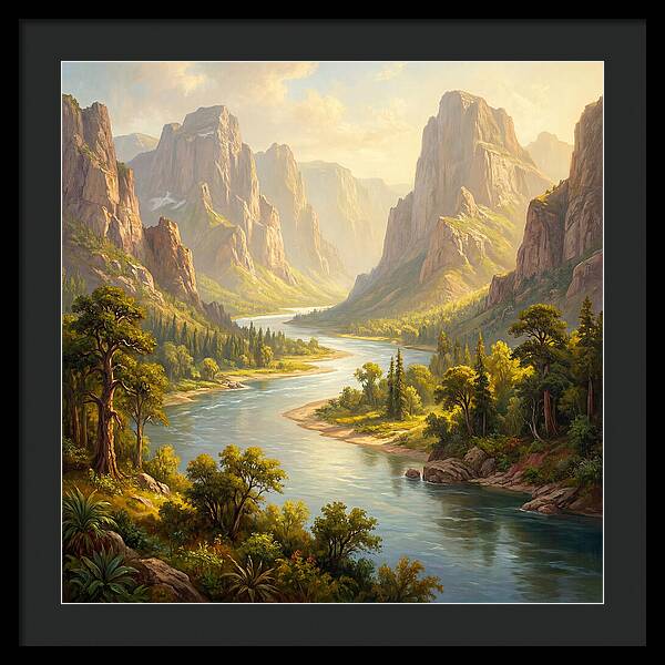 River Valley Landscape