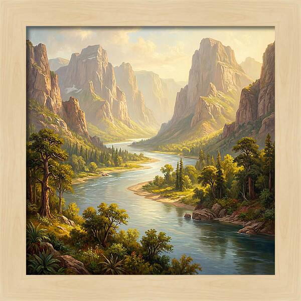 River Valley Landscape