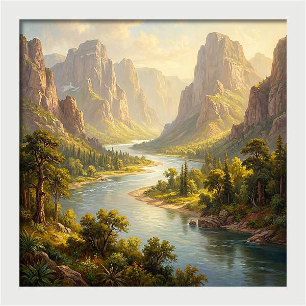 River Valley Landscape