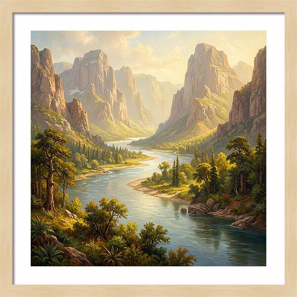 River Valley Landscape