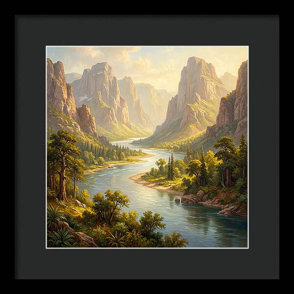 River Valley Landscape