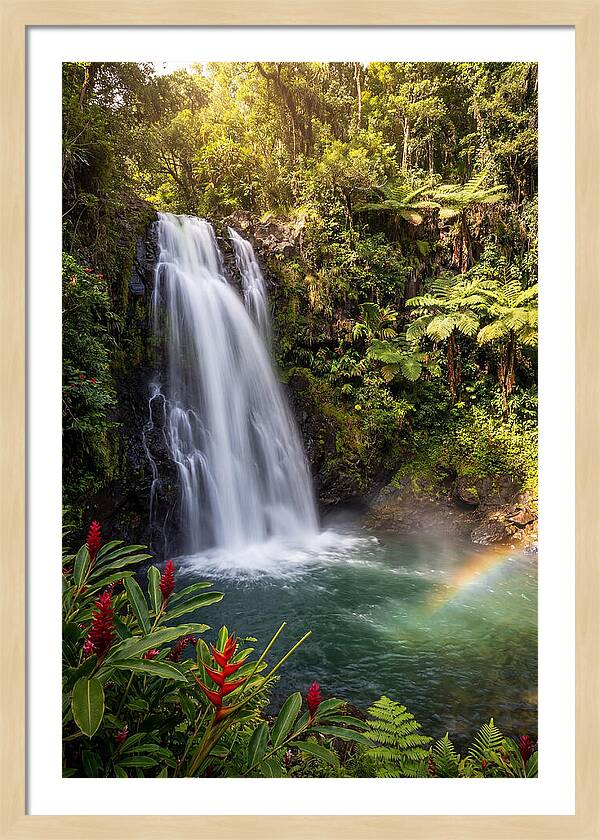Road To Hana Waterfall