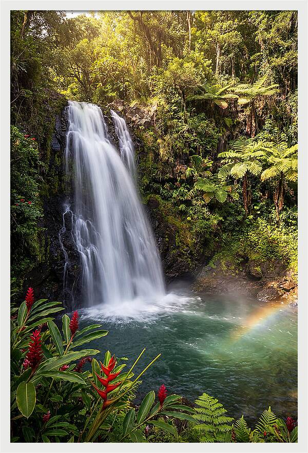 Road To Hana Waterfall