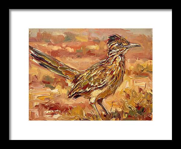 Roadrunner In The Desert Sunlight