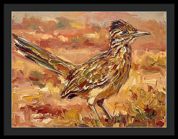Roadrunner In The Desert Sunlight