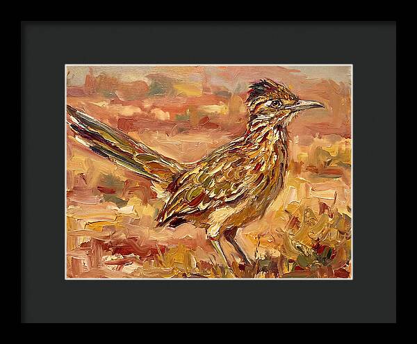 Roadrunner In The Desert Sunlight