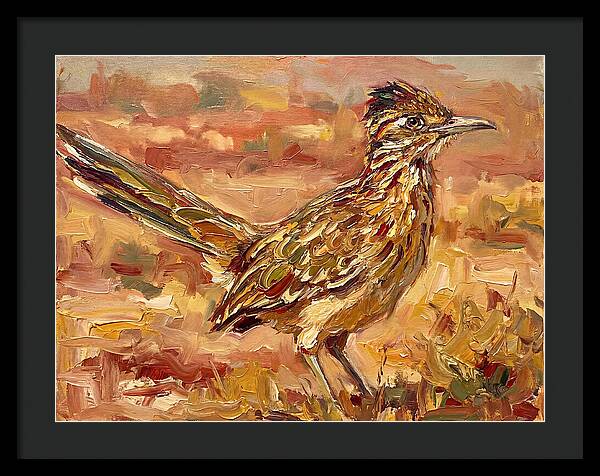 Roadrunner In The Desert Sunlight