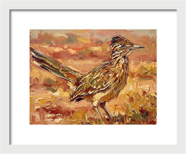 Roadrunner In The Desert Sunlight