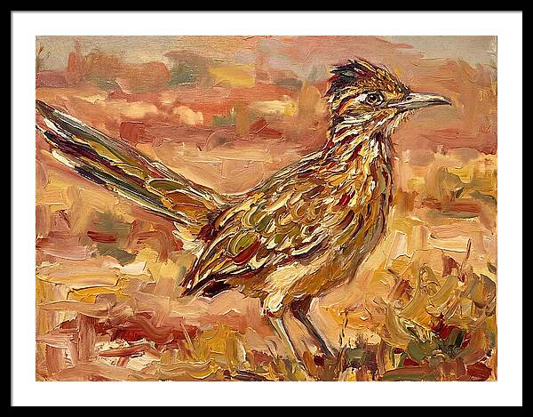 Roadrunner In The Desert Sunlight