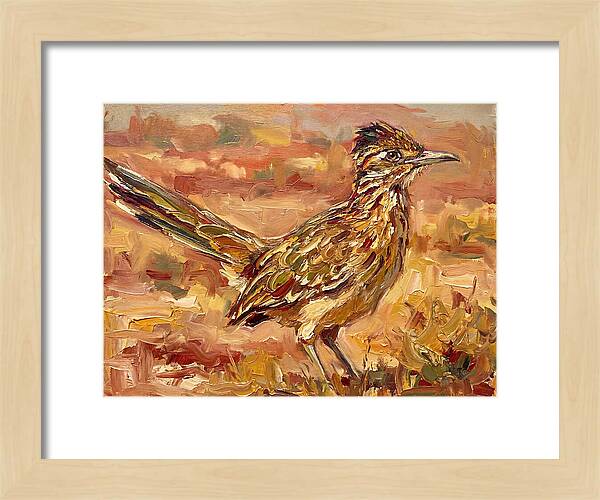 Roadrunner In The Desert Sunlight