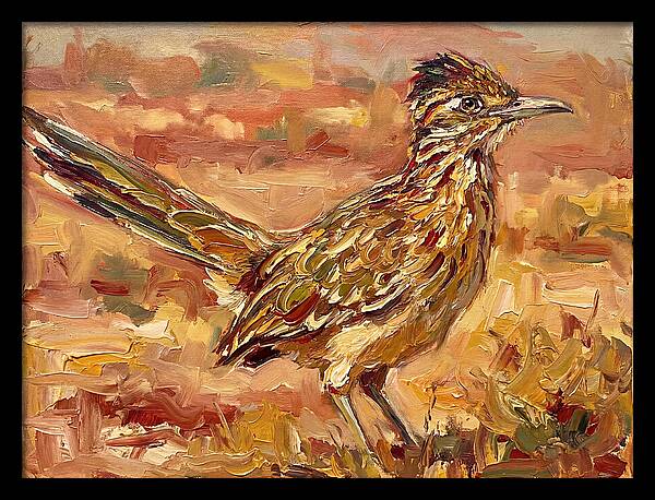 Roadrunner In The Desert Sunlight
