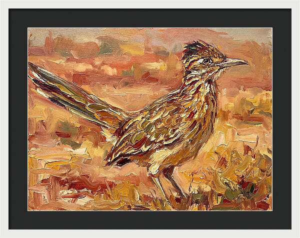 Roadrunner In The Desert Sunlight