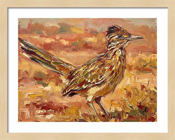 Roadrunner In The Desert Sunlight