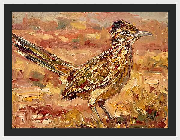 Roadrunner In The Desert Sunlight