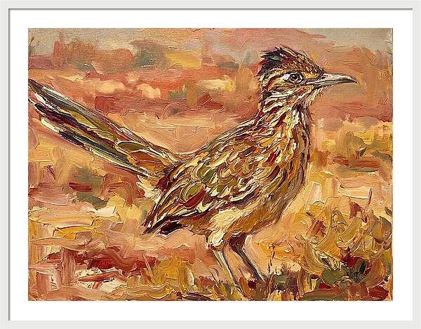 Roadrunner In The Desert Sunlight