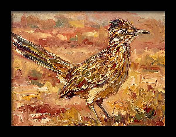 Roadrunner In The Desert Sunlight