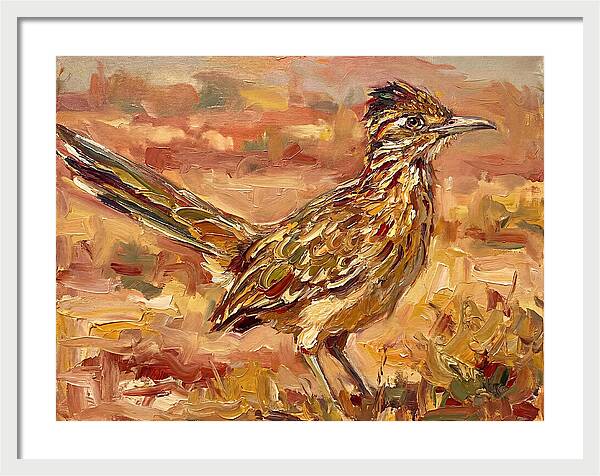 Roadrunner In The Desert Sunlight