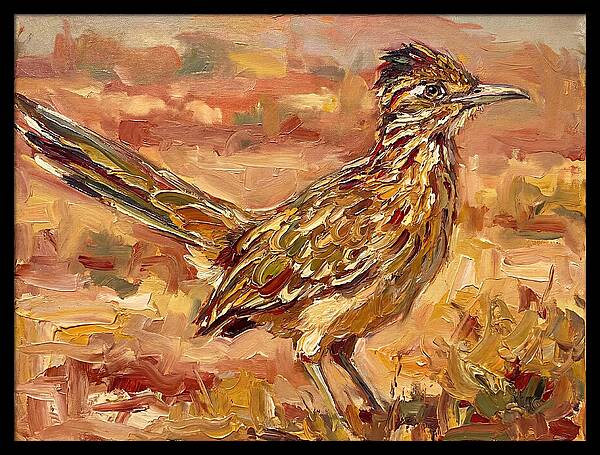 Roadrunner In The Desert Sunlight