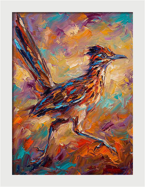 Roadrunner In Vibrant Colors