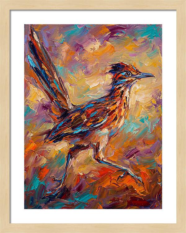 Roadrunner In Vibrant Colors