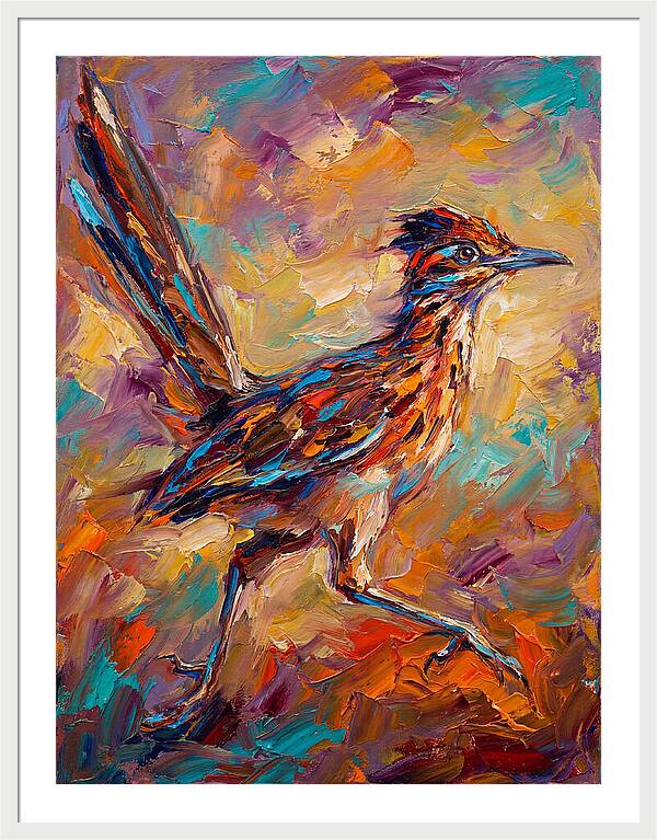 Roadrunner In Vibrant Colors
