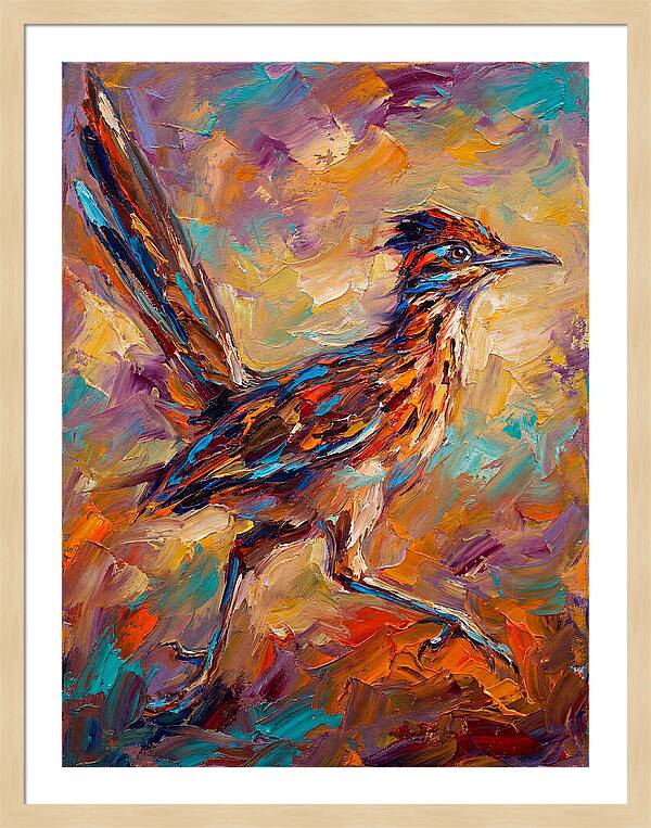 Roadrunner In Vibrant Colors