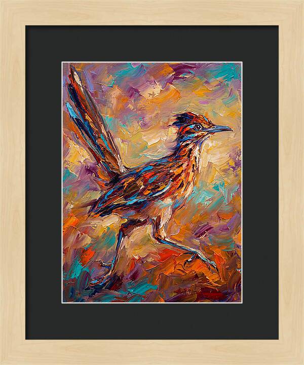 Roadrunner In Vibrant Colors