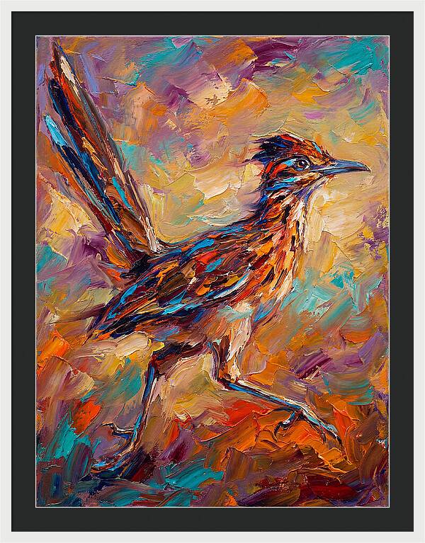 Roadrunner In Vibrant Colors