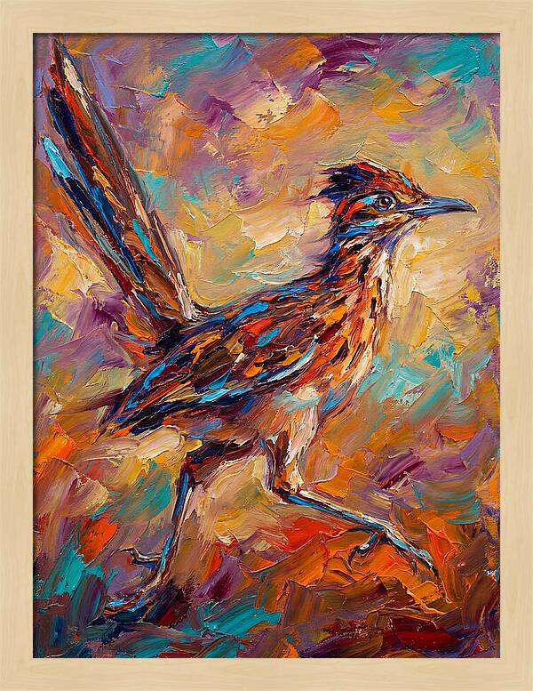 Roadrunner In Vibrant Colors