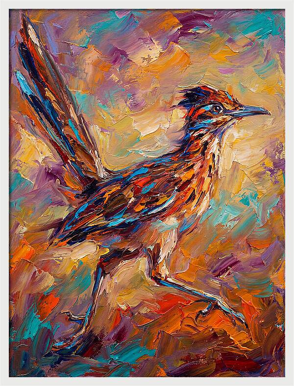 Roadrunner In Vibrant Colors