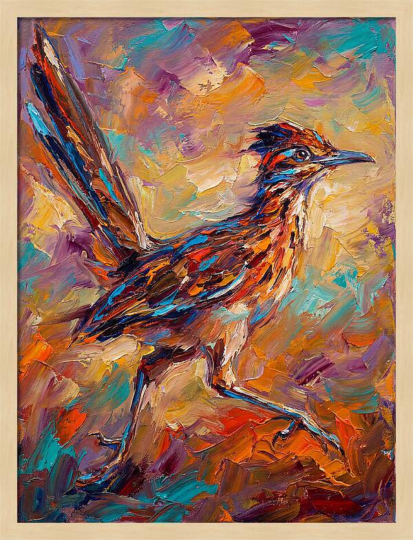 Roadrunner In Vibrant Colors
