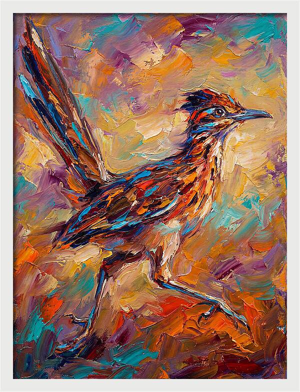 Roadrunner In Vibrant Colors