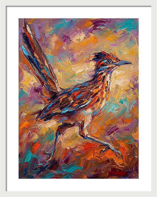 Roadrunner In Vibrant Colors