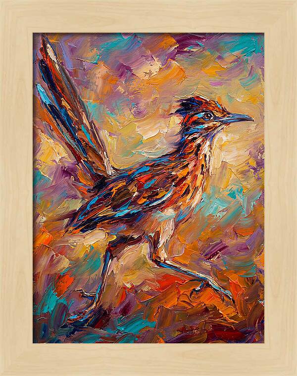 Roadrunner In Vibrant Colors