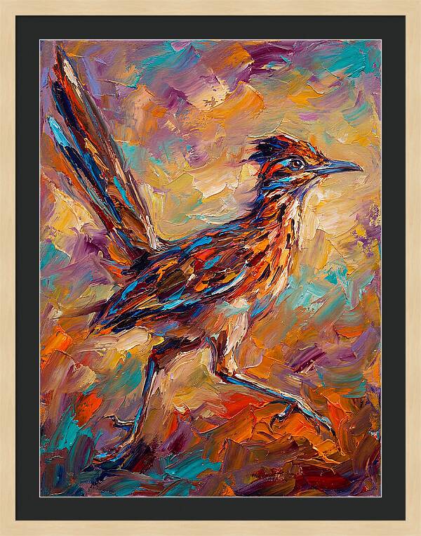Roadrunner In Vibrant Colors