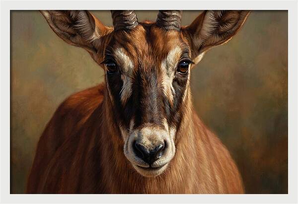 Roan Antelope Portrait