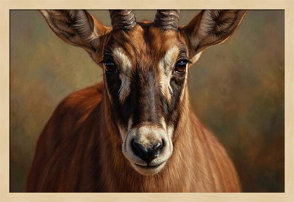 Roan Antelope Portrait
