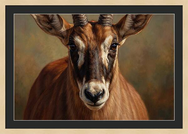 Roan Antelope Portrait