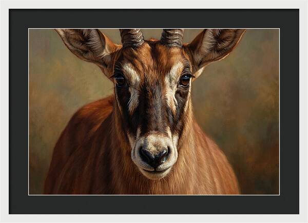 Roan Antelope Portrait