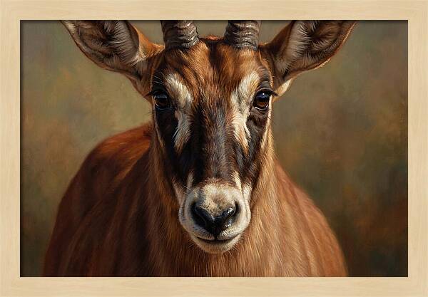 Roan Antelope Portrait
