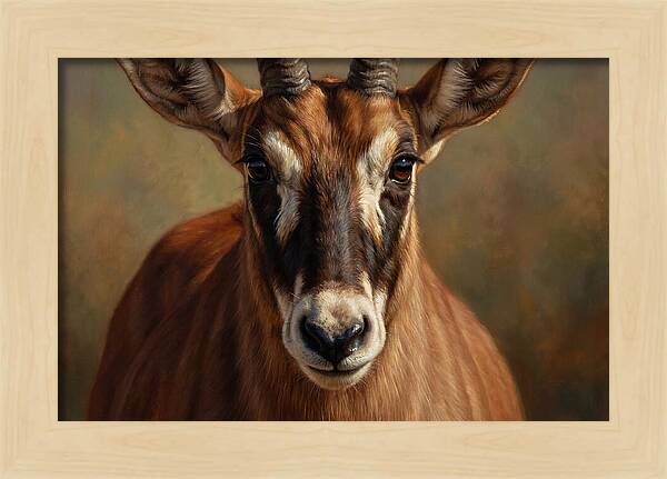 Roan Antelope Portrait