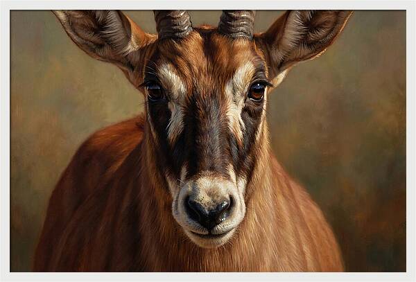 Roan Antelope Portrait
