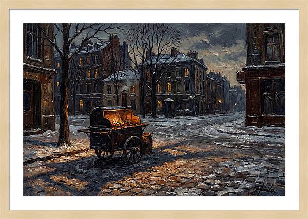 Roasting Chestnuts In Winter
