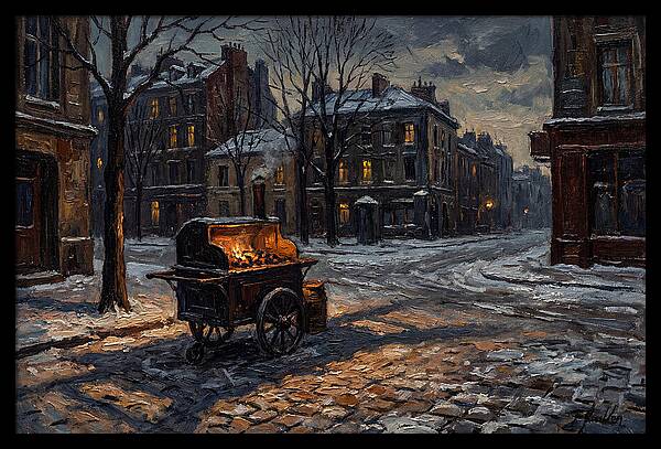 Roasting Chestnuts In Winter