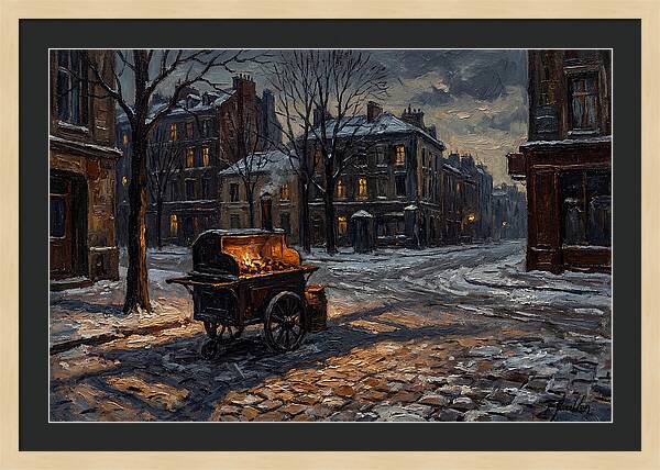 Roasting Chestnuts In Winter