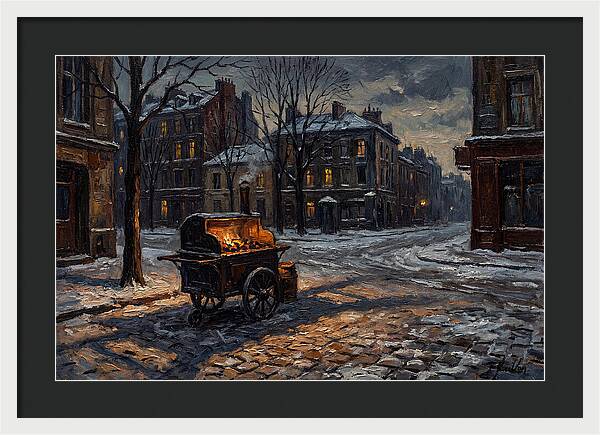 Roasting Chestnuts In Winter