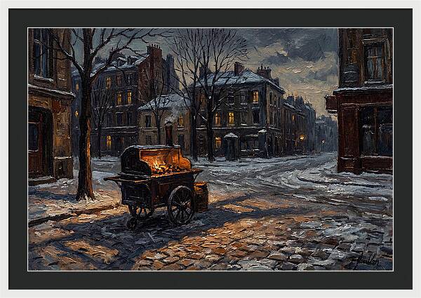 Roasting Chestnuts In Winter