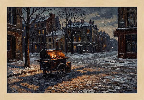 Roasting Chestnuts In Winter